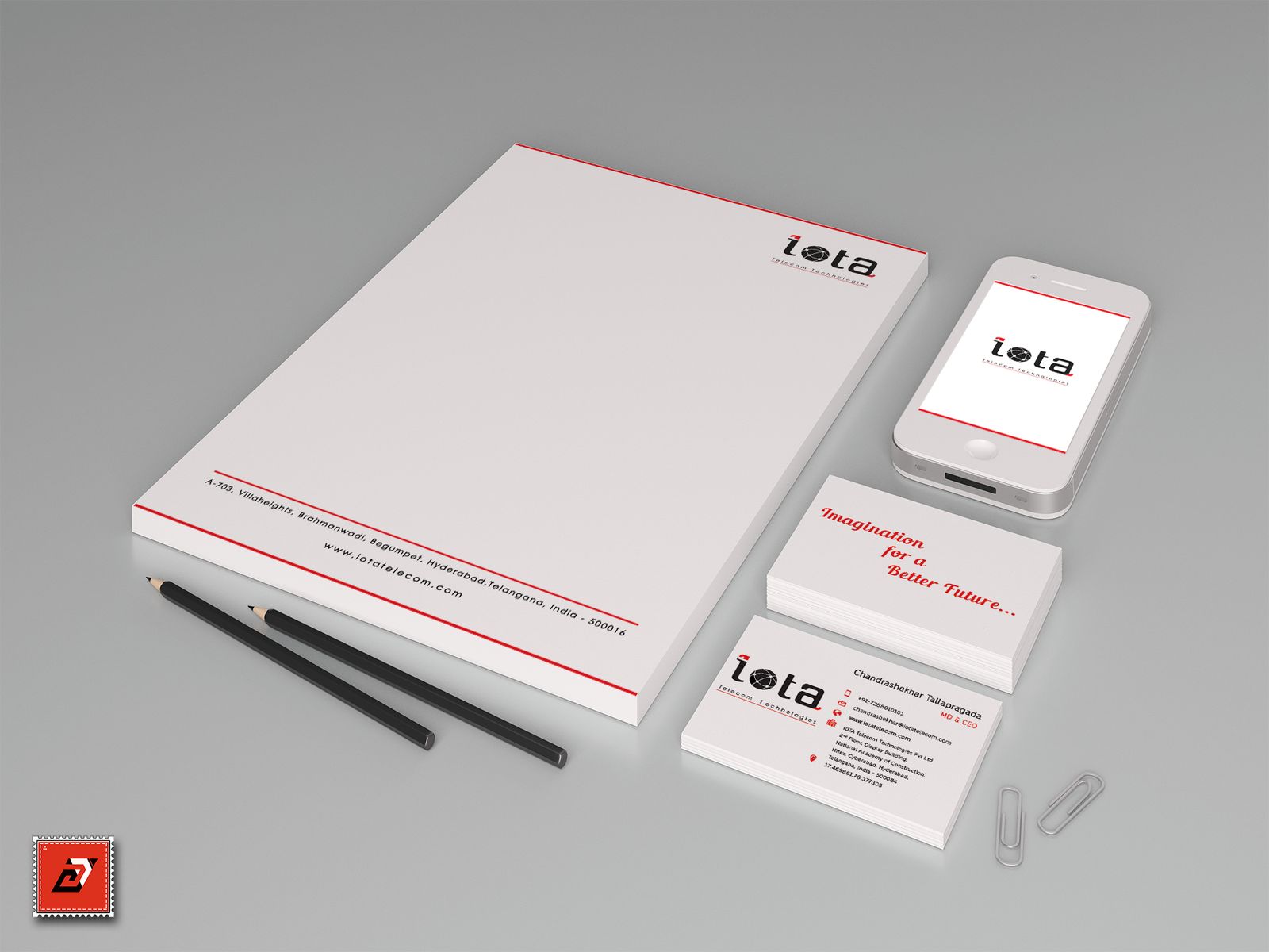 IOTA Technologies Branding Design