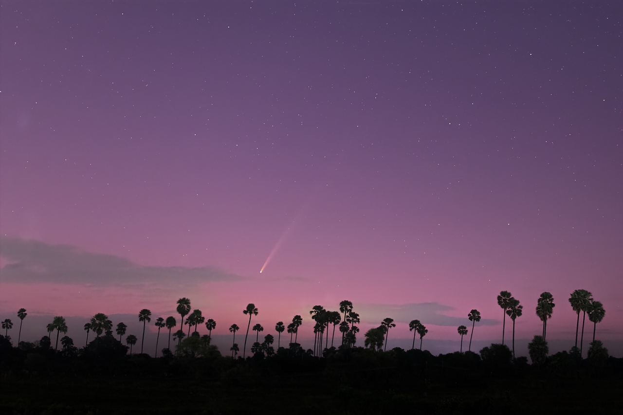 Comet C/2023 A3 (Tsuchinshan-ATLAS) 7