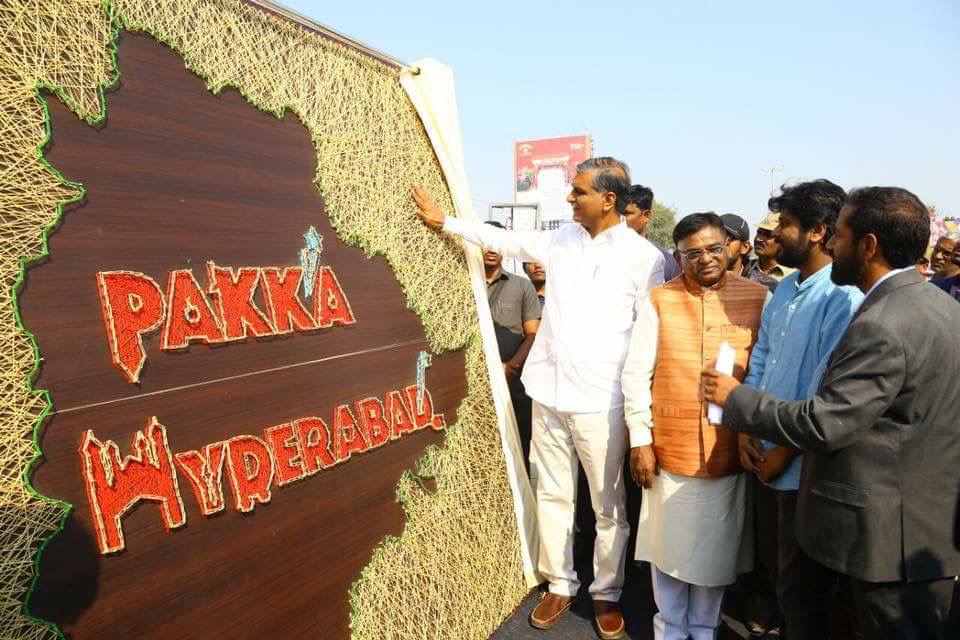 India's largest string art - Pakka Hyderabad